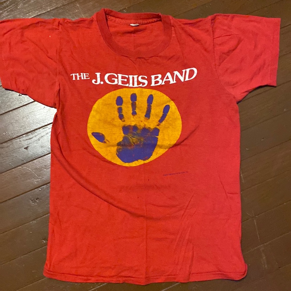Vintage 1978 J. Geils Shirt - Size S